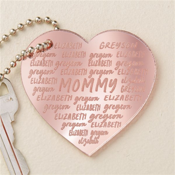 Grateful Heart Personalized Acrylic Keychain - 48849