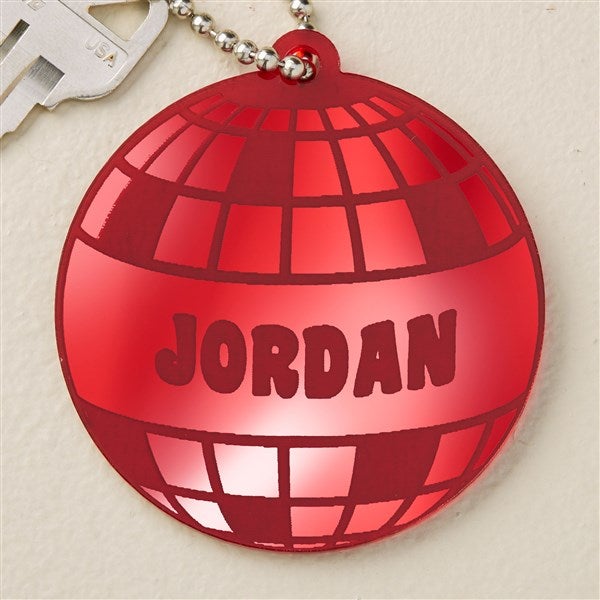 Disco Ball Personalized Acrylic Keychain - 48863