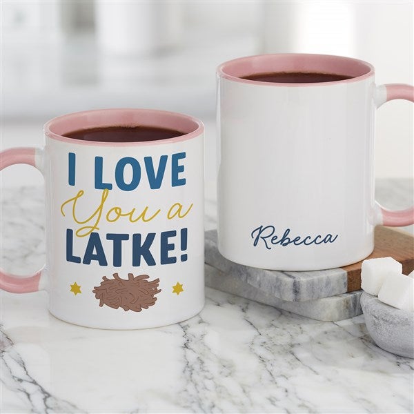 Hanukkah Puns Personalized Coffee Mugs - 48919