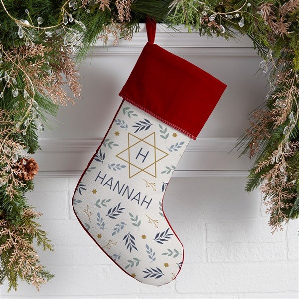 Spirit of Hanukkah Personalized Stockings - 48953