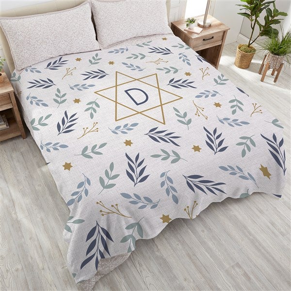 Spirit of Hanukkah Personalized Blanket - 48965