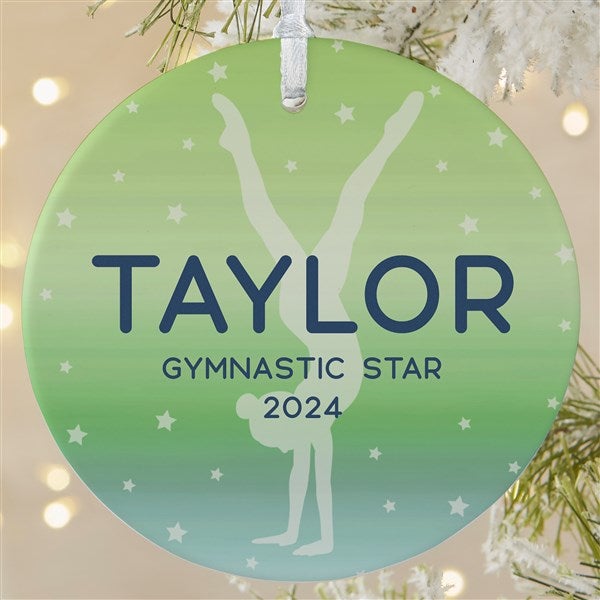 Gymnastics Personalized Ornament - 49004