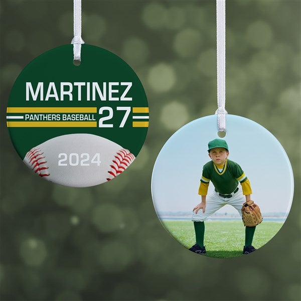 Baseball Personalized Ornament - 49091