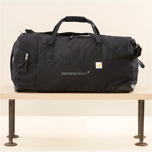 Personalized Logo Carhartt ® Embroidered Duffel Bag- Black - 49257