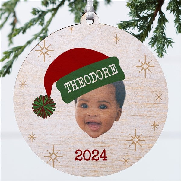 Christmas Character Personalized Photo Ornament - 49267