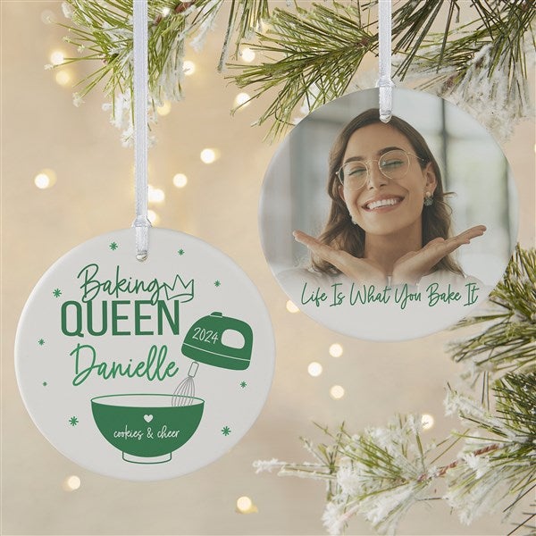 Baking Queen Personalized Ornament - 49268