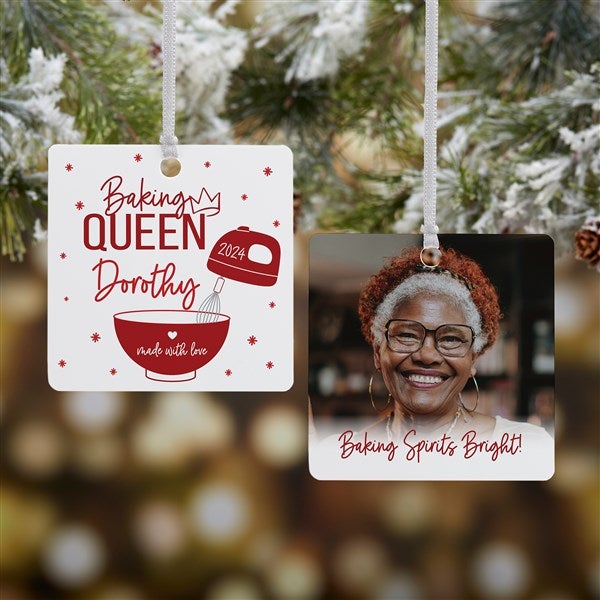 Baking Queen Personalized Ornament - 49268