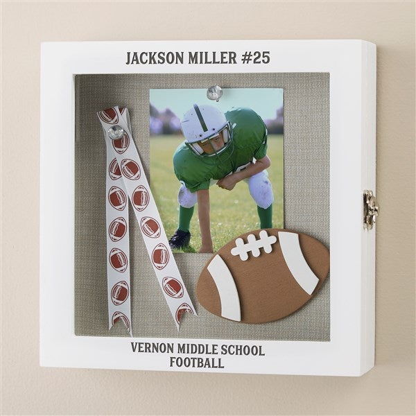 Sports Engraved Shadow Box - 49317