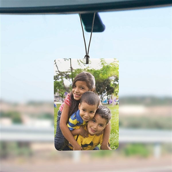 Personalized Double Sided Photo Car Air Freshener - 49358