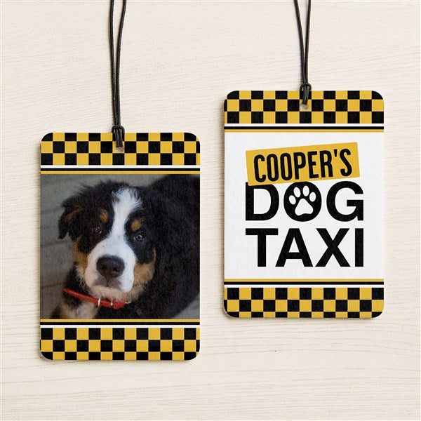 Dog Taxi Personalized Car Air Freshener - 49389