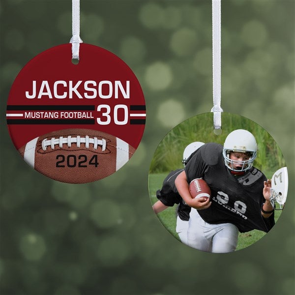 Football Personalized Ornament - 49402