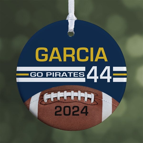 Football Personalized Ornament - 49402