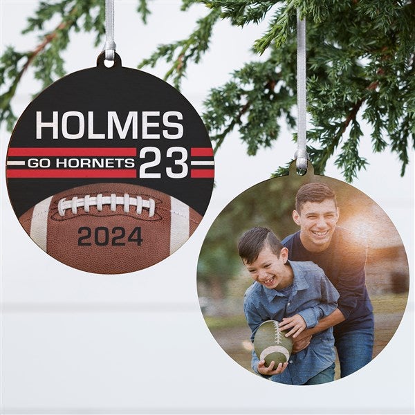 Football Personalized Ornament - 49402