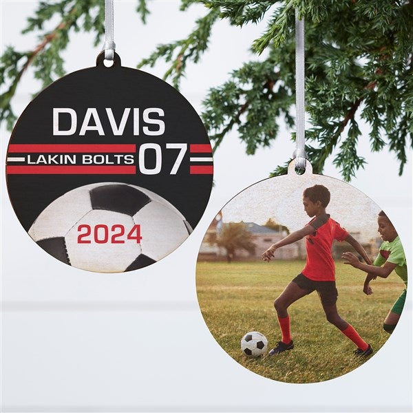 Soccer Personalized Ornament - 49403