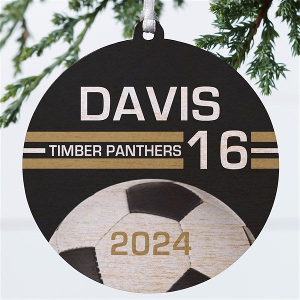 Soccer Personalized Ornament - 49403