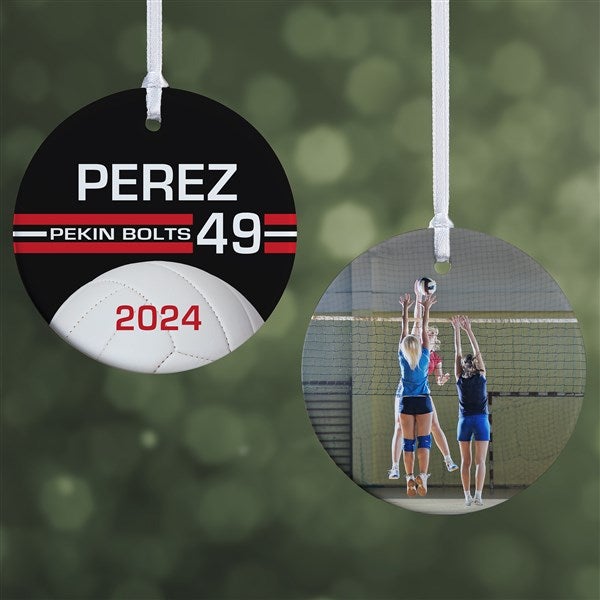 Volleyball Personalized Ornament - 49404