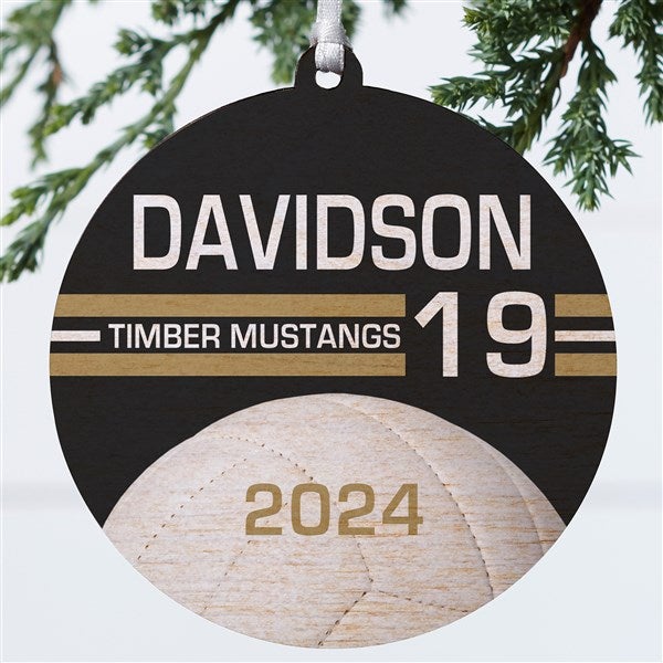 Volleyball Personalized Ornament - 49404