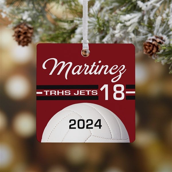 Volleyball Personalized Ornament - 49404