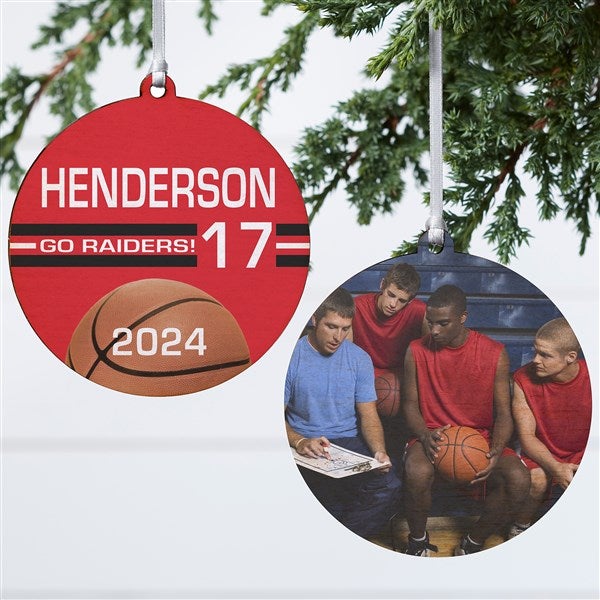 Basketball Personalized Ornament - 49405