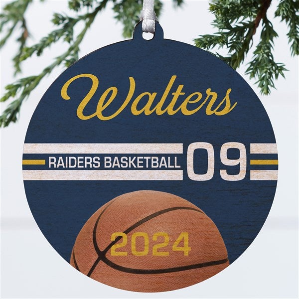 Basketball Personalized Ornament - 49405