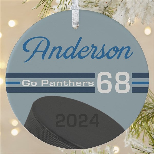 Hockey Personalized Ornament - 49406