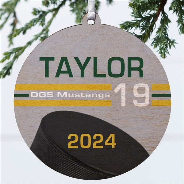 Hockey Personalized Ornament - 49406