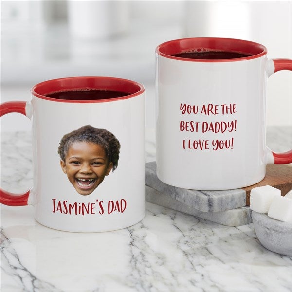 Photo Face Personalized Coffee Mugs For Him - 49507