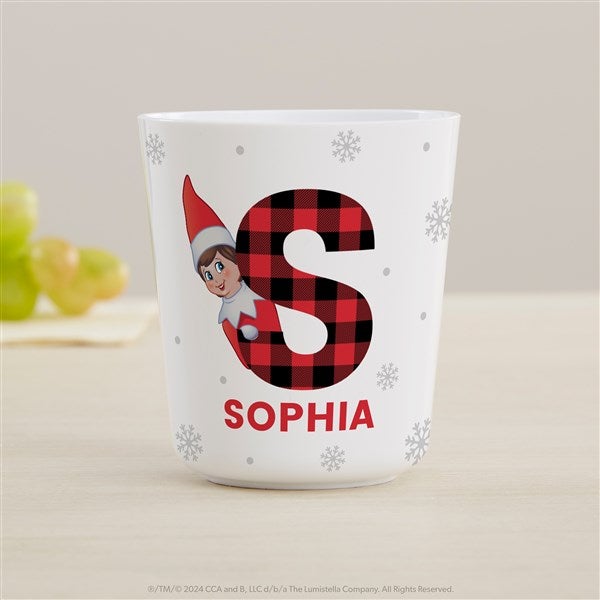 The Elf on the Shelf® Plaid Personalized Kids Dinnerware - 49582