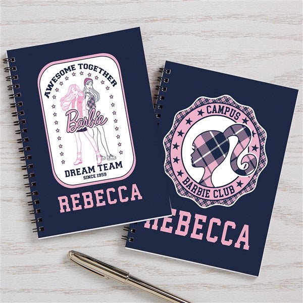 Barbie Varsity Collection Personalized Mini Notebook Set - 49641