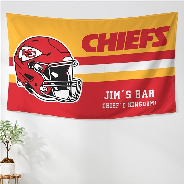 NFL Kansas City Chiefs Personalized Wall Tapestry - 49699