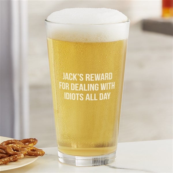 Engraved Beer Glass Collection For Him - 49701