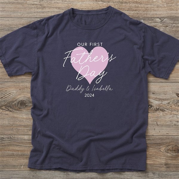 Our First Father's Day Personalized Men's Shirts  - 49736