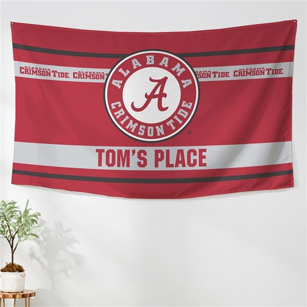 NCAA Alabama Crimson Tide Personalized Wall Tapestry - 49752