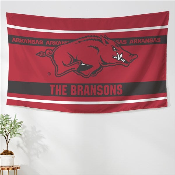 NCAA Arkansas Razorbacks Personalized Wall Tapestry - 49754