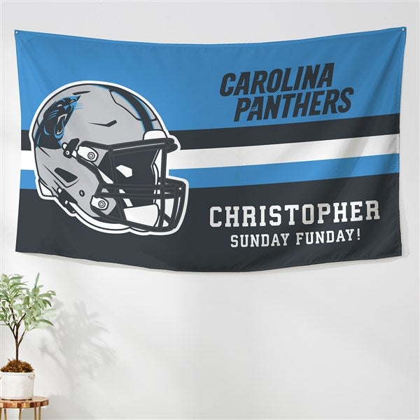 NFL Carolina Panthers Personalized Wall Tapestry - 49825