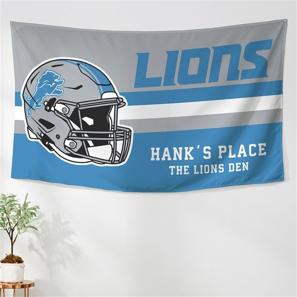 NFL Detroit Lions Personalized Wall Tapestry - 49832