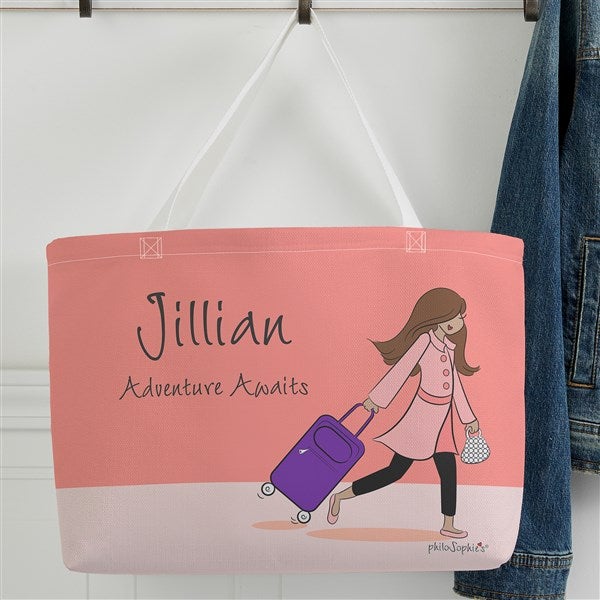 philoSophie's® Travel Personalized Tote Bag - 49838