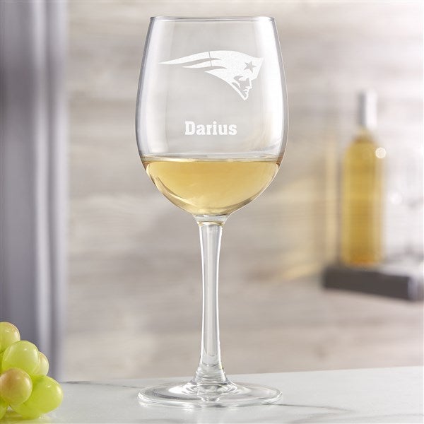 NFL New England Patriots Wine Glass Collection - 49979