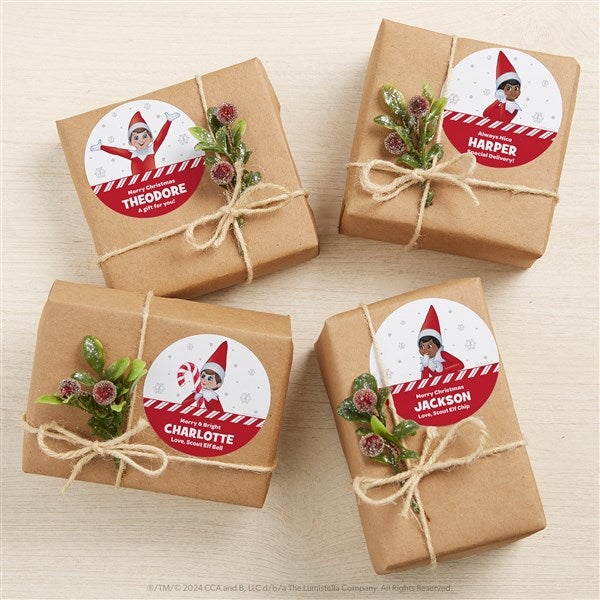 The Elf on the Shelf® Personalized Gift Stickers - 50070