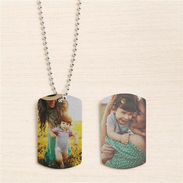 Photo Memories Personalized 2 Sided Dog Tag - 50117