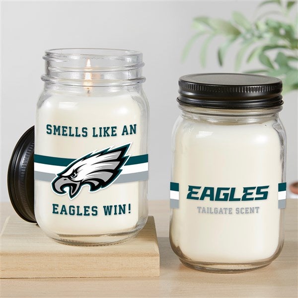 NFL Philadelphia Eagles Personalized Farmhouse Candle Jar - 50132