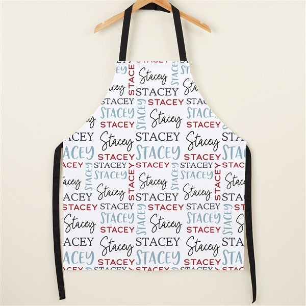 Collage Name Personalized Full Color Apron - 50194