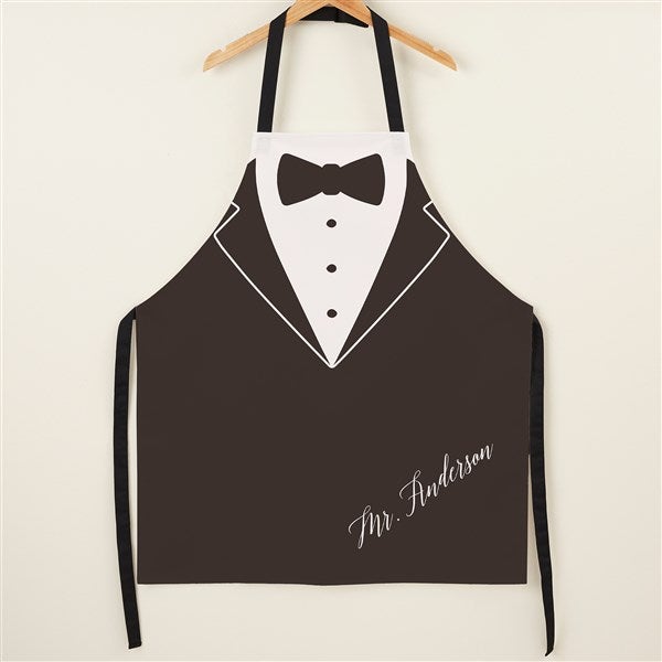 Bride & Groom Personalized Full Color Apron - 50197