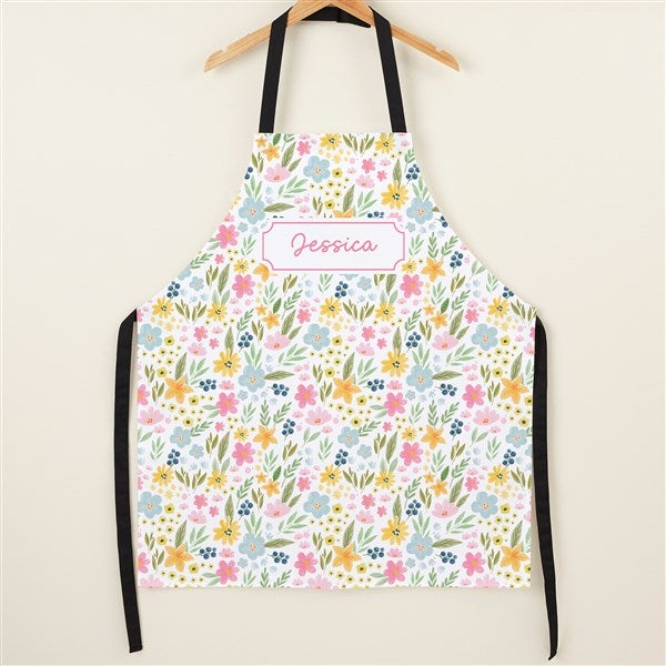 Easter Flowers Personalized Full Color Apron - 50204