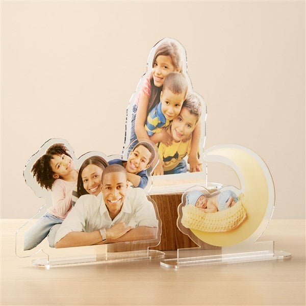 Family Photo Acrylic Cutout Statuette - 50208