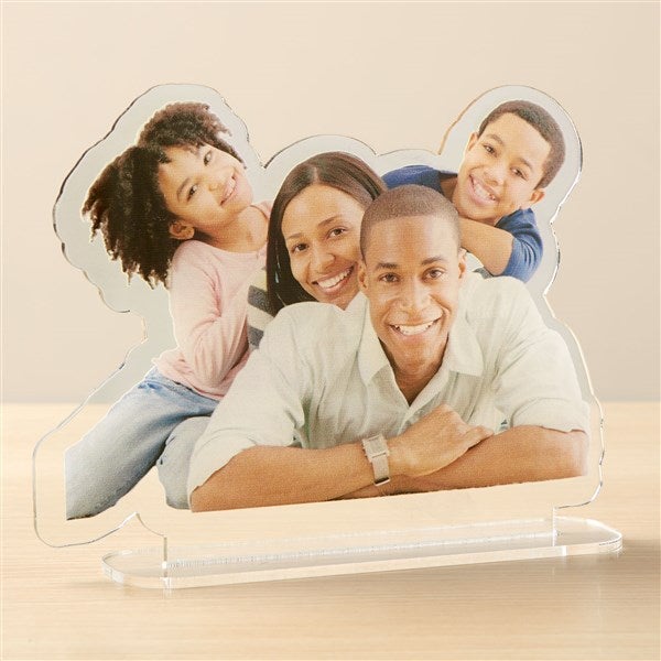 Family Photo Acrylic Cutout Statuette - 50208