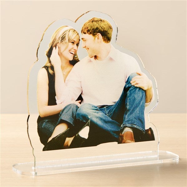 Couples Photo Acrylic Cutout Statuette - 50243