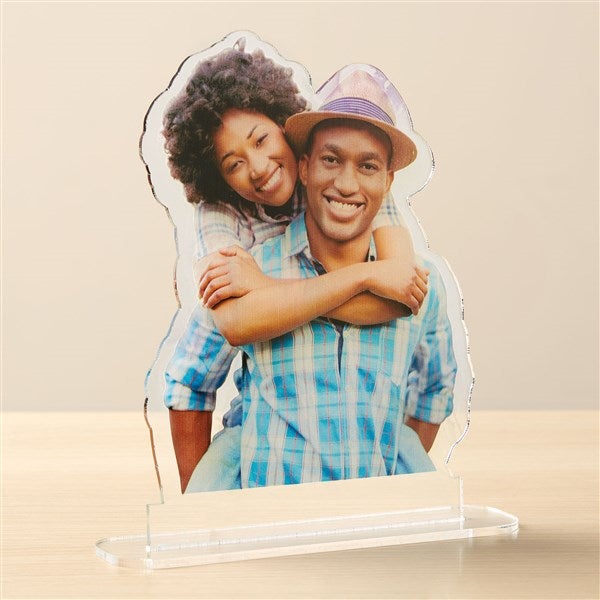 Couples Photo Acrylic Cutout Statuette - 50243