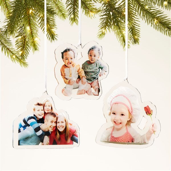 Family Photo Acrylic Cutout Ornament - 50246