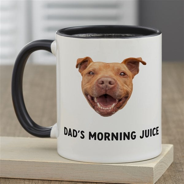 Pet Photo Face Cutout Personalized Coffee Mug - 50283